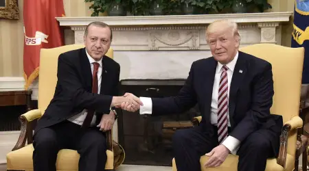Cumhurbaşkanı Erdoğan Trump’la Bölgesel ve Küresel Konuları Görüştü
