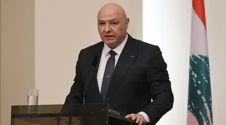 Lübnan Cumhurbaşkanı: İsrail'in Tamamen Çekilmesi, Taviz Verilemeyecek Ulusal Bir Taleptir