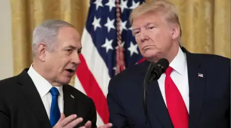 Trump, Soykırımcı İsrail’in Arkasında ABD’nin Olduğunu İtiraf Ederek ‘Biz Olmasaydık İsrail Yok Olurdu’ Derken Trump’ın İsrail Büyükelçisi ‘İsrail Olmasa ABD Olmazdı’ Dedi