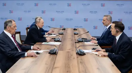 Dışişleri Bakanı Fidan ile Moskova’da Görüşen Putin, Rusya ve Türkiye’nin İlişkilerindeki Samimiyete ve Derinliğe Dikkat Çekti