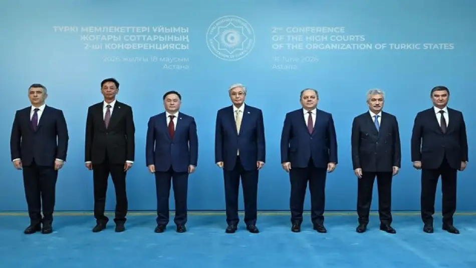 Kazakistan Cumhurbaşkanı Tokayev Türk Devletlerinin Yüksek Mahkemelerinin Başkanları İle Görüştü