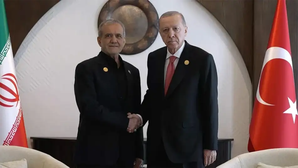 Cumhurbaşkanı Erdoğan, İran Cumhurbaşkanı Pezeşkiyan ve Irak’ın Yeni Başbakanı Zeydi ile İkili ve Bölgesel Konuları İstişare Etti