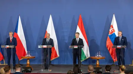 Vişegrád Dörtlüsü Toplandı Gündem: “V4+”