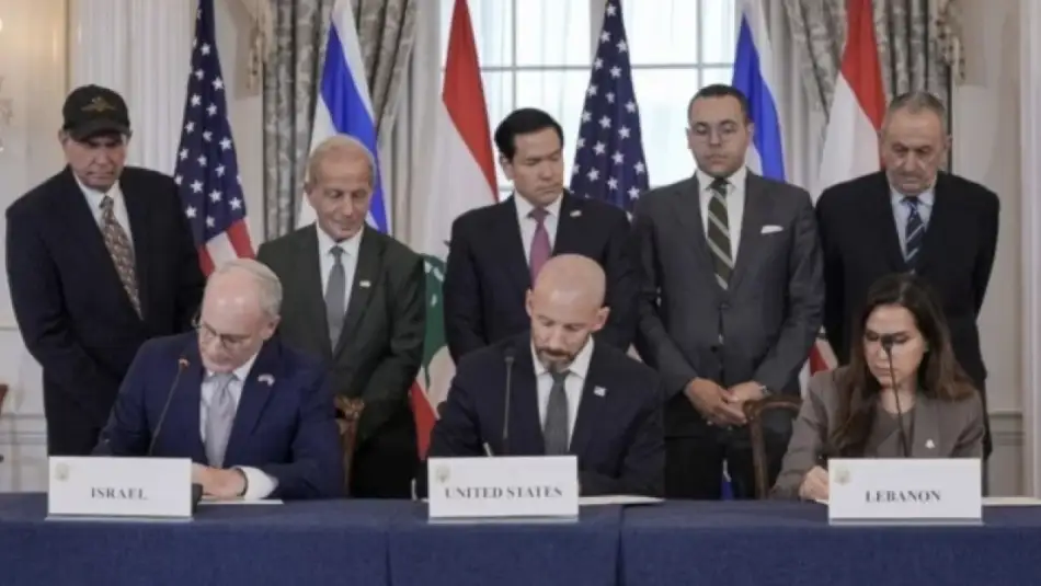 Washington’da İsrail-Lübnan Anlaştı, Hizbullah Taraftarları Protesto için Sokağa Döküldü