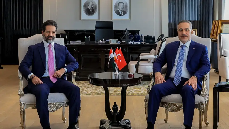 Bakan Fidan IKBY Başbakan Yardımcısı Talabani'yi Ankara'da Ağırladı