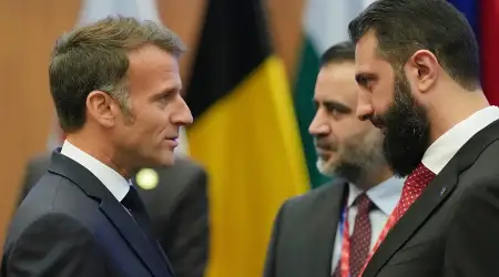 Desteklediği Katil Esad’la Birlikte Mücadeleyi Kaybeden Macron, Yeni Suriye’yi Ziyaret Eden İlk Batı Avrupalı Lider Oldu