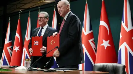 Türkiye ve Birleşik Krallık Arasında Savunma Anlaşması İmzalandı