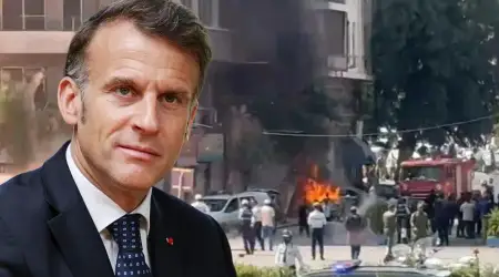 Macron Şam’dayken Bombalı Terör Eylemi Yapan Hücre Yakalandı, Şimdi Sorgulanıyor