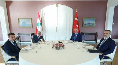 Lübnan Başbakanı Salam'ı Kabul Eden Erdoğan, Bölgesel ve İkili İlişkileri Değerlendirdi