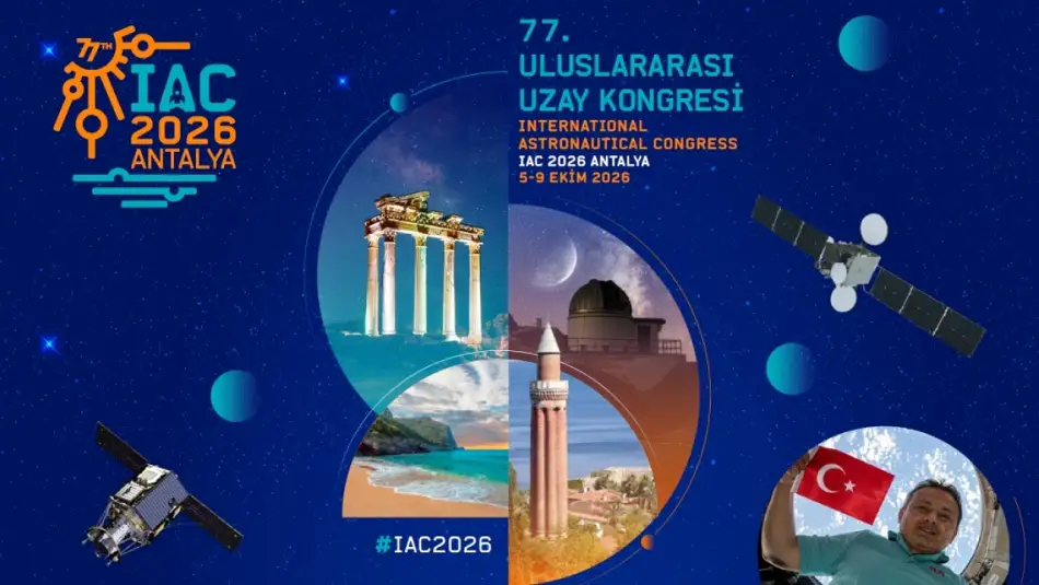 Antalya’da Yapılacak Uluslararası Uzay Kongresi için 83 Ülkeden 3 Binden Fazla Başvuru Yapıldı