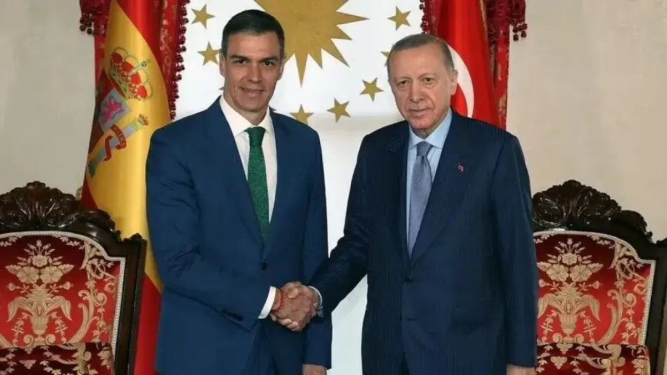 Cumhurbaşkanı Erdoğan, İspanya Başbakanı Sanchez ve Letonya Cumhurbaşkanı Rinkevics ile Görüştü
