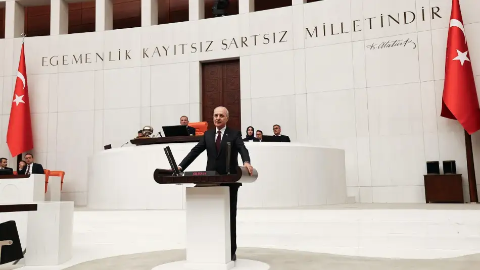 Siyasi Parti Liderleriyle Görüşen TBMM Başkanı Kurtulmuş Terörsüz Türkiye için Yasal Düzenlemenin Şart Olduğunu Söyledi