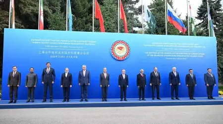 Liderler Zirvesi Öncesi Şangay İşbirliği Örgütü Dışişleri Bakanları Kırgızistan’da Toplandı