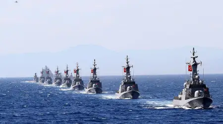 Yunan TV'sinde, Hararetli Türkiye Gündemi, Haritaları Gösterdiler