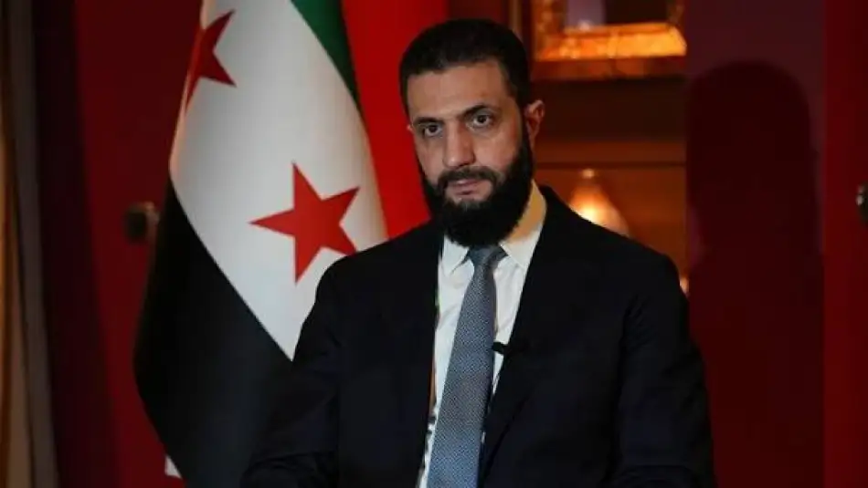 Şara’dan Tel Aviv’e Mesaj: El Cezire’ye Konuşan Suriye Cumhurbaşkanı, Golan’a Dair Aidiyet Duygusunun Çocukluğundan İtibaren Şekillendiğini Söyledi