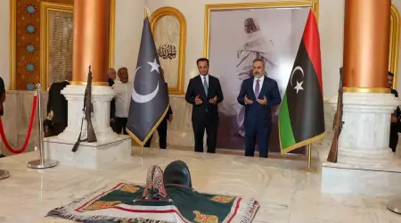 Libya Kahramanı Ömer Muhtar’ın Kabri Başında Hakan Fidan’dan Önemli Mesaj