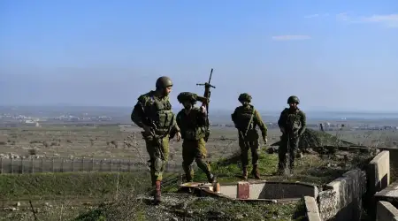 Geçen Hafta Suriye’nin Eski Hava Üssünü Vuran İsrail Bu Defa Güneyde 2 Noktayı Top Mermileriyle Vurdu