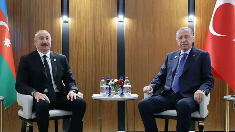 Cumhurbaşkanı Erdoğan Bişkek’te Azerbaycan Lideri Aliyev’le Görüştü