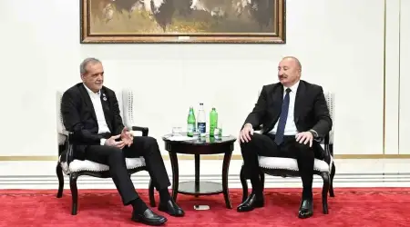 Bişkek’te İlişkileri Isıtan Sohbet: Pezeşkiyan ile Aliyev’in Arasında Su Sızmıyor