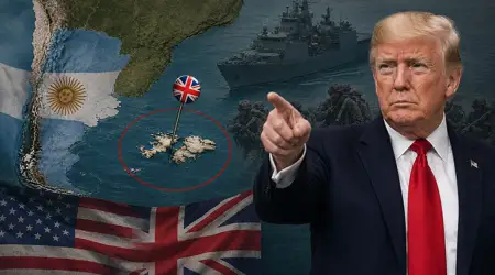 Seçime İki Ay Kala Kamuoyu Desteği En Düşük Seviyede Olan Trump Bu Kez Falkland Adalarını Gündeme Getirdi