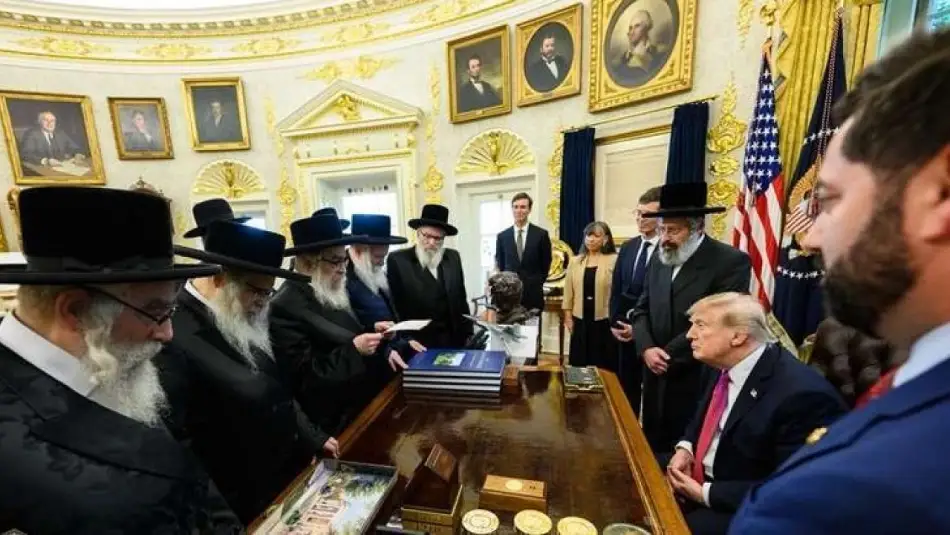 TRUMP’TAN İSRAİL’E AÇIK MESAJ: Başkan Trump ve Yardımcısı Vance İsrail ve Siyonizm Karşıtı Hahamları Beyaz Saray’da Kabul Etti