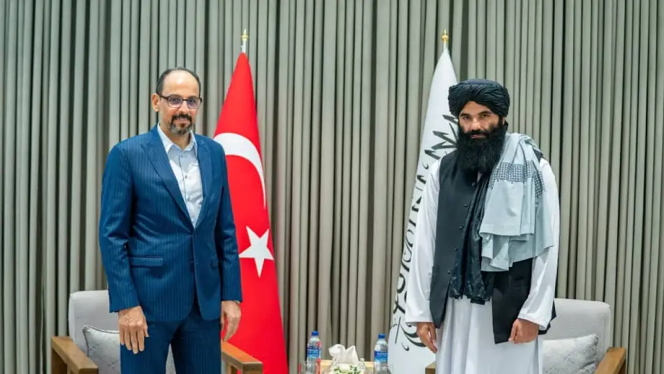MİT Başkanı İbrahim Kalın'a Afganistan'da İhtişamlı Karşılama