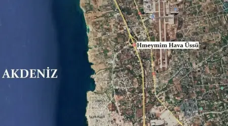 Suriye Devlet Televizyonu Himeymim ve Tartus’taki Rus Üslerinin Görüntülerini Yayımladı, Rusya’nın Üslerden Çekildiği Sadece Sembolik Sayıda Askerî Araç Bıraktığı Görülüyor