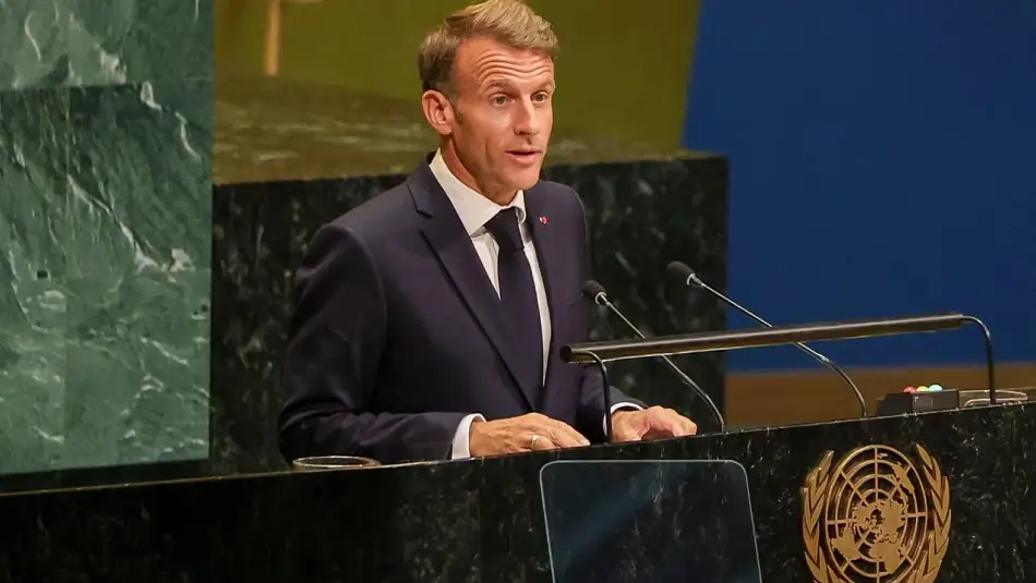 Uzun Süre İsrail'e Destek Veren Macron, BM Konuşmasında Filistinlileri Hatırlayarak Günah Çıkarmaya Çalıştı