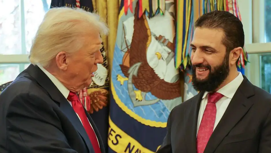 Trump’ın Golan Tepeleri İsrail’e Ait Sözlerine Ahmet Şara: “Golan Tepeleri Suriye’ye Ait, Neden New Jersey’i Vermiyorsunuz?”