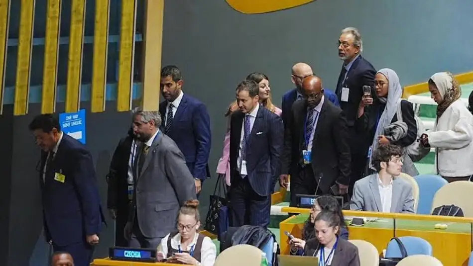 Soykırımcı Katil Netanyahu’nun Kürsüye Çıkması Üzerine BM Genel Kurulu Salonu Boşaldı
