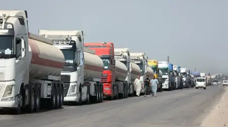 Hürmüz’ün Kapalı Olması Nedeniyle Suriye, Irak’tan Gelecek Petrol İçin Karayolu Transit Koridorunu Açtı