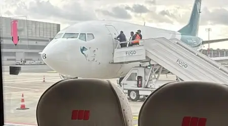 İran Caspian Havayollarına Ait Yolcu Uçağı Borcundan Dolayı İstanbul’da Haczedildi
