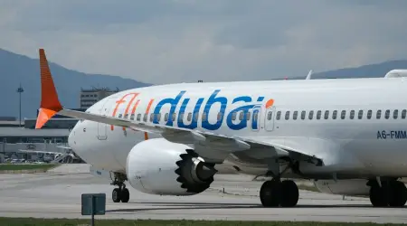 Tel Aviv'e Giden BAE'ye Ait Flydubai Yolcu Uçağı ile İlgili Kafa Karıştıran Olay