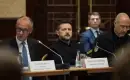 Alman Şansölyesi 1.3 Milyar Euroluk Destek İçin Gittiği Kiev'de Moskova'nın "Hoş Geldin" Bombası ile Karşılandı
