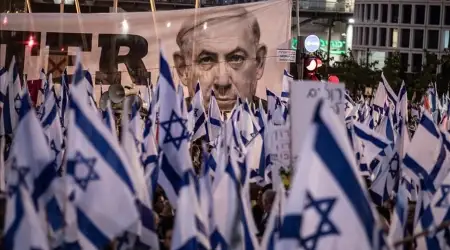 Aksa Tufanı’nın Yıldönümünde Sokaklara Çıkan İsrailliler Netanyahu'ya O Günün Hesabını Soruyor