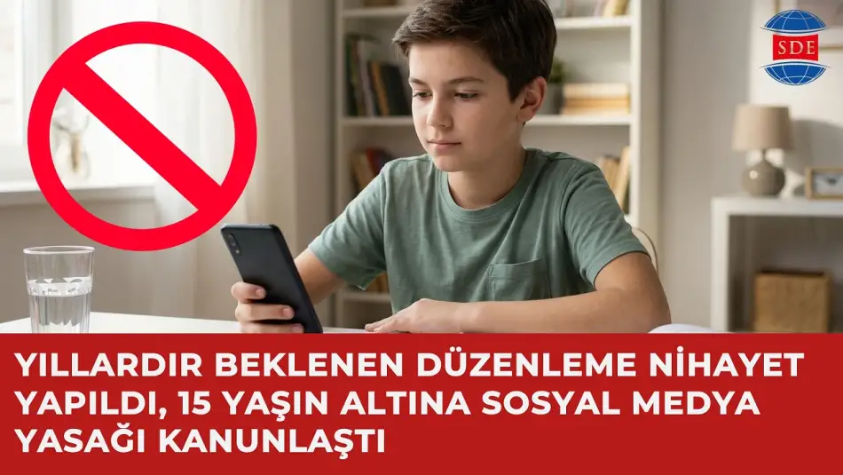 Yıllardır Beklenen Düzenleme Nihayet Yapıldı, 15 Yaşın Altına Sosyal Medya Yasağı Kanunlaştı