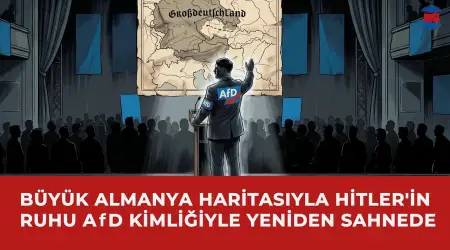 AVRUPA'DA TARİHİ HUSÛMET CANLANIYOR MU? Alman Irkçı Partisi AfD Fransa, Avusturya, İsviçre, İtalya ve Lüksemburg Topraklarının Bir Kısmını Almanya’ya Dahil Eden Harita Yayınladı