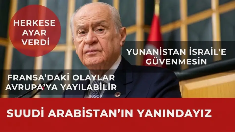 MHP Genel Başkanı Devlet Bahçeli: Terörsüz Türkiye, Türkiye Merkezli Yeni Bir Medeniyet İnşasının Şuurudur