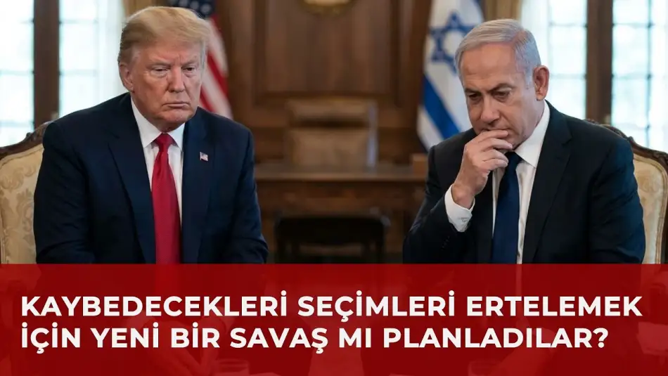 ABD/Axios Seçmen Desteği Azalan Netanyahu'nun Seçimi Erteletmek İçin Trump'la Yeni Bir Savaş Planı Görüştüğünü İddia Etti, Beyaz Saray Yalanladı