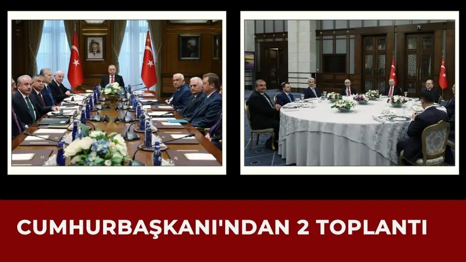 Cumhurbaşkanı Erdoğan Hem YİK Toplantısı Yaptı Hem de Yüksek Mahkeme Başkanlarıyla Bir Araya Geldi