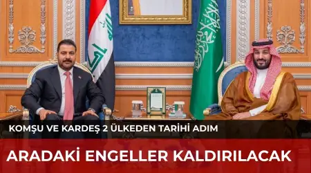 Irak Başbakanı Zeydi Riyad’da Veliaht Prens MBS ile İki Komşu Arasındaki İlişkilerin Geliştirilmesini Görüştü