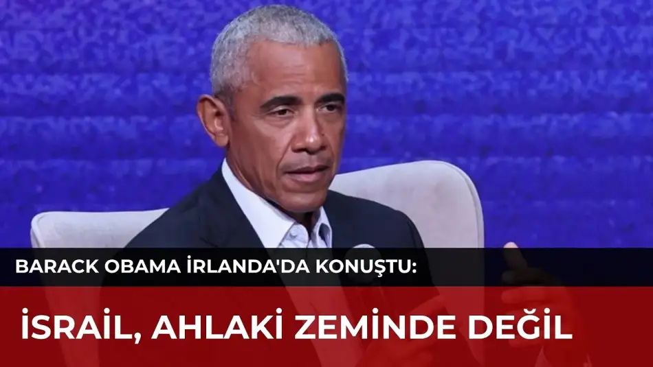 Eski ABD Başkanı Obama, Filistinlilerin Topraklarına Zorla El Koyan İsrail’in Ahlaki Zeminden Çıktığını Söyledi