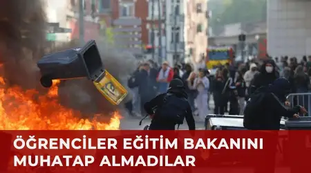 Fransa’da Sokağa Çıkan Öfkeli Gençlik Başbakanla Görüşmek İstiyor