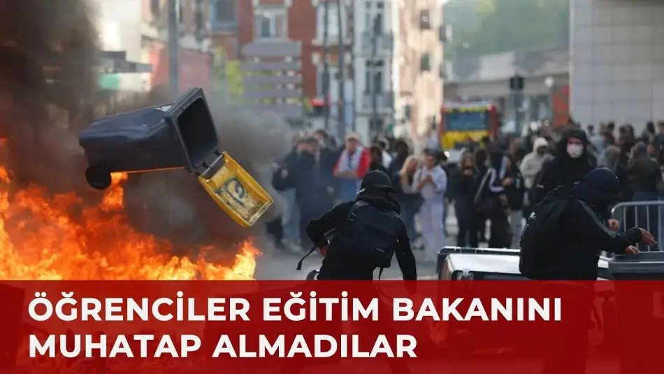 Fransa’da Sokağa Çıkan Öfkeli Gençlik Başbakanla Görüşmek İstiyor