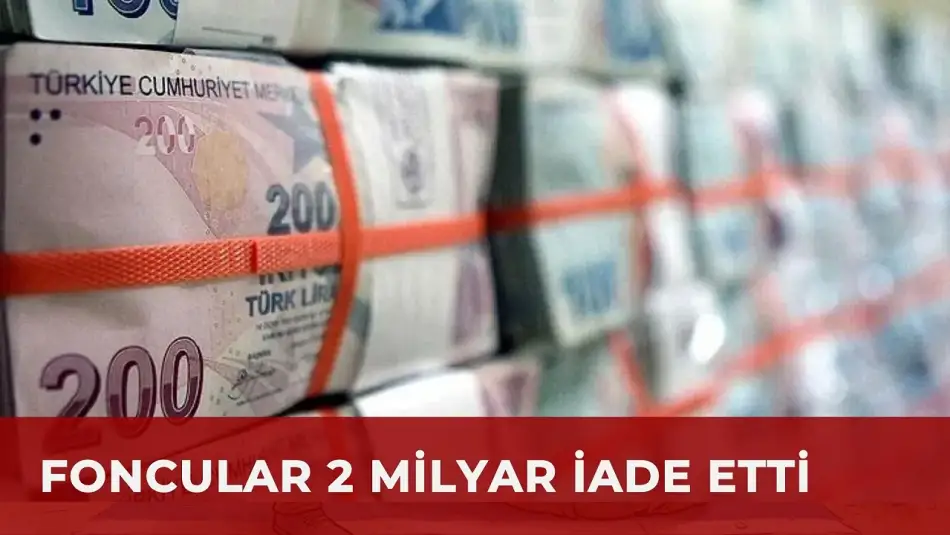 İndirimden Yararlanmak İçin 9 Fon Vurguncusu 2 Milyar Lira İade Etti