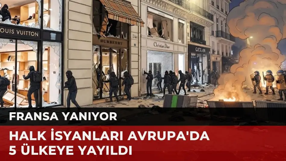 Avrupa Sokakları Karıştı: 5 Ülkede Binlerce Kişi Meydanlara İndi!