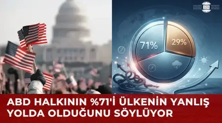 ABD'de Seçmenlerin Yüzde 71'i Ülkenin Yanlış Yolda Olduğunu Düşünüyor
