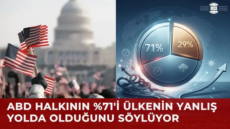 ABD'de Seçmenlerin Yüzde 71'i Ülkenin Yanlış Yolda Olduğunu Düşünüyor
