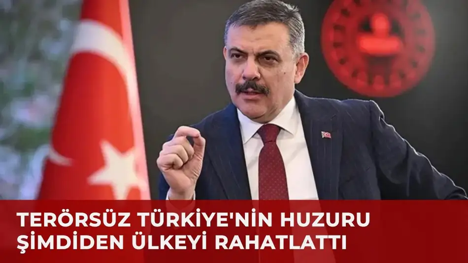 İçişleri Bakanı Çiftçi Doğu ve Güneydoğu'da 2 bin 63 Yol Kontrol Noktasının Kaldırıldığını Duyurdu