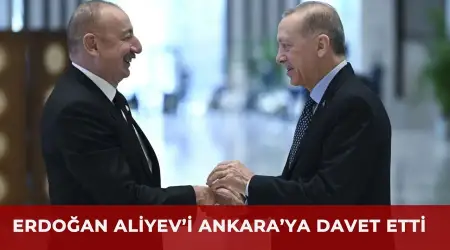 Aliyev’le Görüşen Erdoğan, Onu TDT 13. Zirvesi’ne Davet Etti